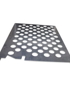 Sheet metal partition in front of nest Step15-12 V18 holes